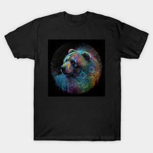 Rainbow Bear portrait 2 T-Shirt